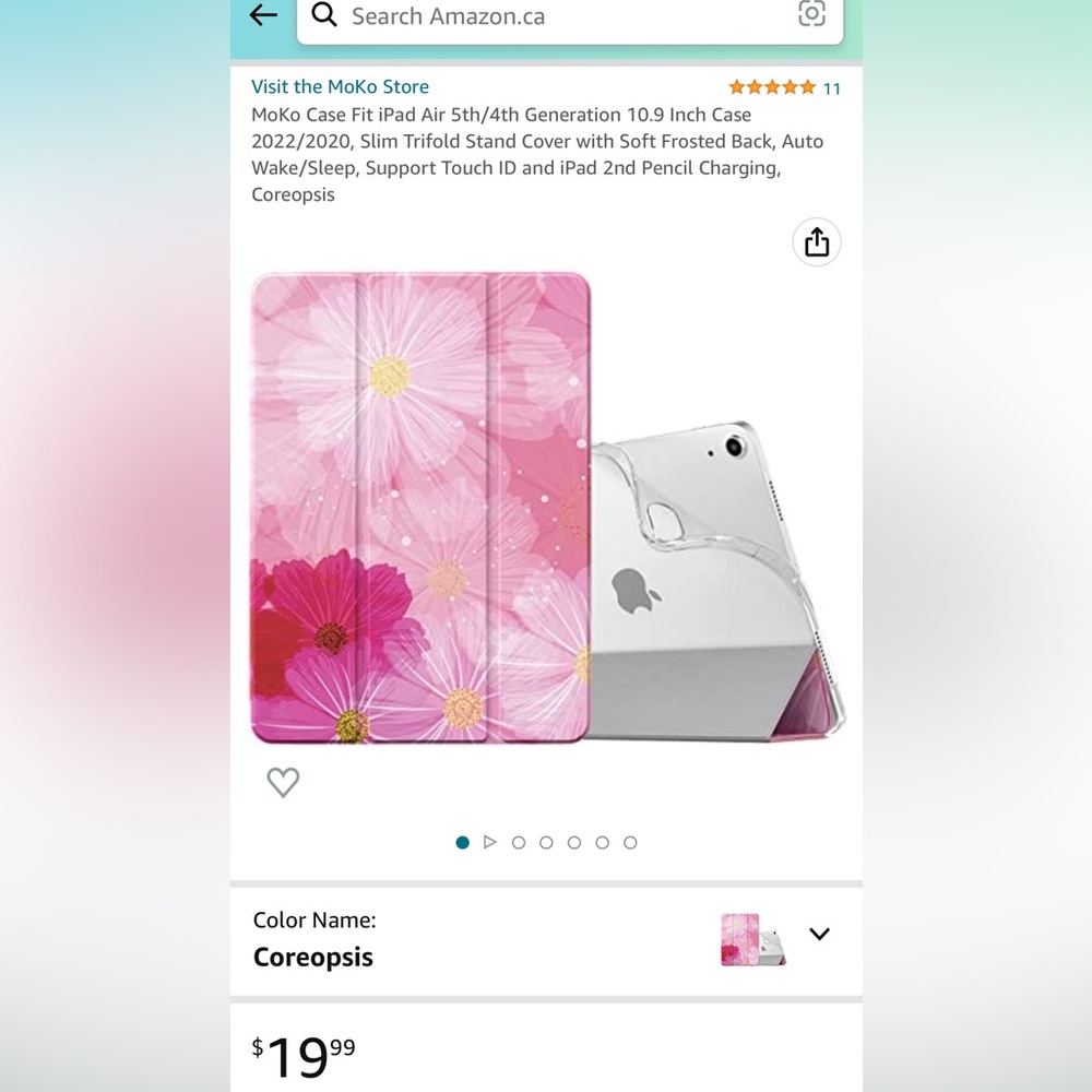 iPad Air 5th/4th Generation 10.9 inch case 2022/2020.